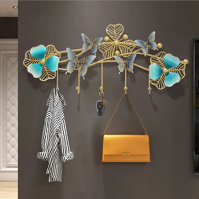 

Fashion Modern Door hook 3D Key holder wall home Decor wall stickers Metal Coatrack over the door hooks for hanging organizer