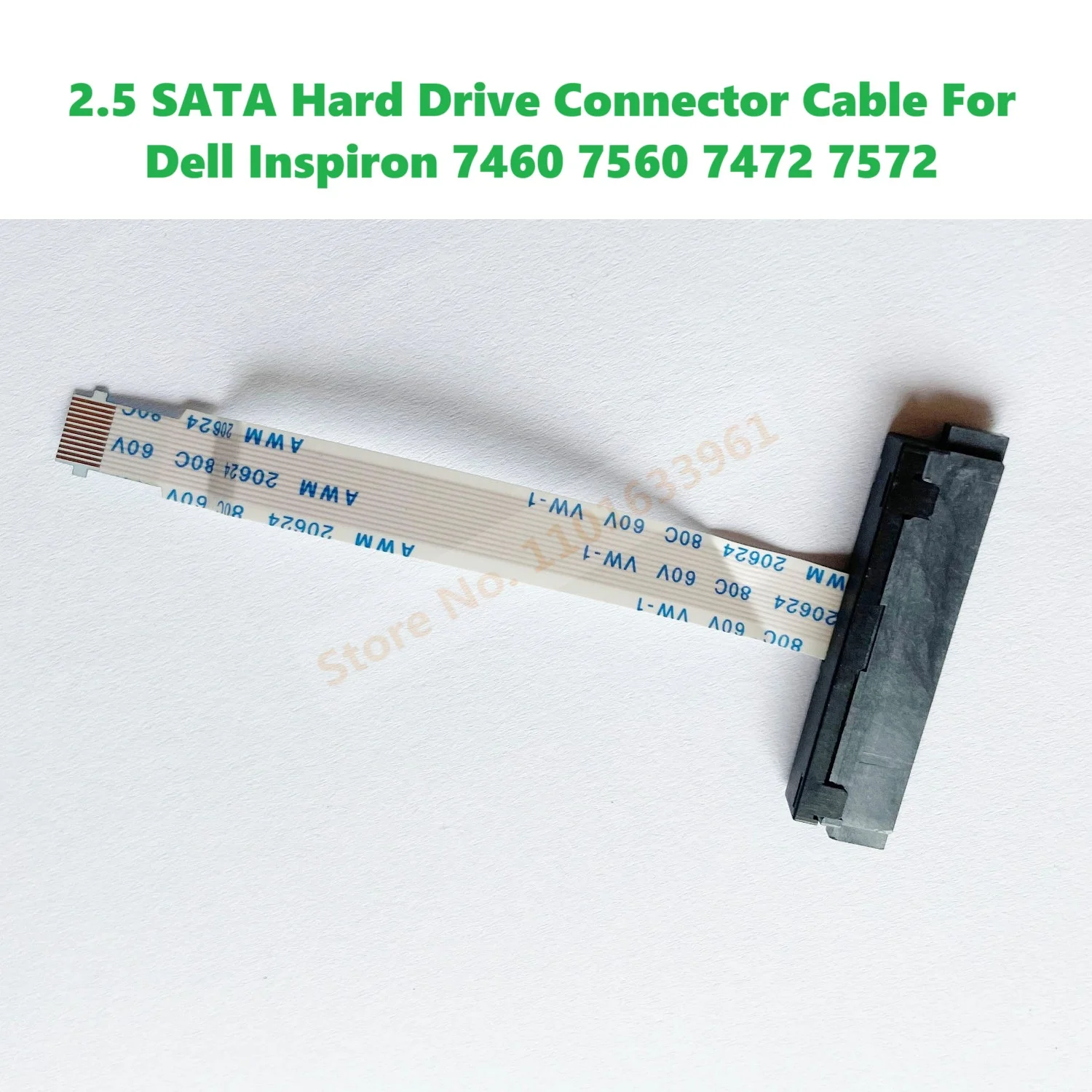 

2,5 SATA HDD SSD гибкий кабель жесткого диска Interposer разъем для Dell Inspiron 7460 7560 7472 7572 NBX0001ZV00 8FG2F