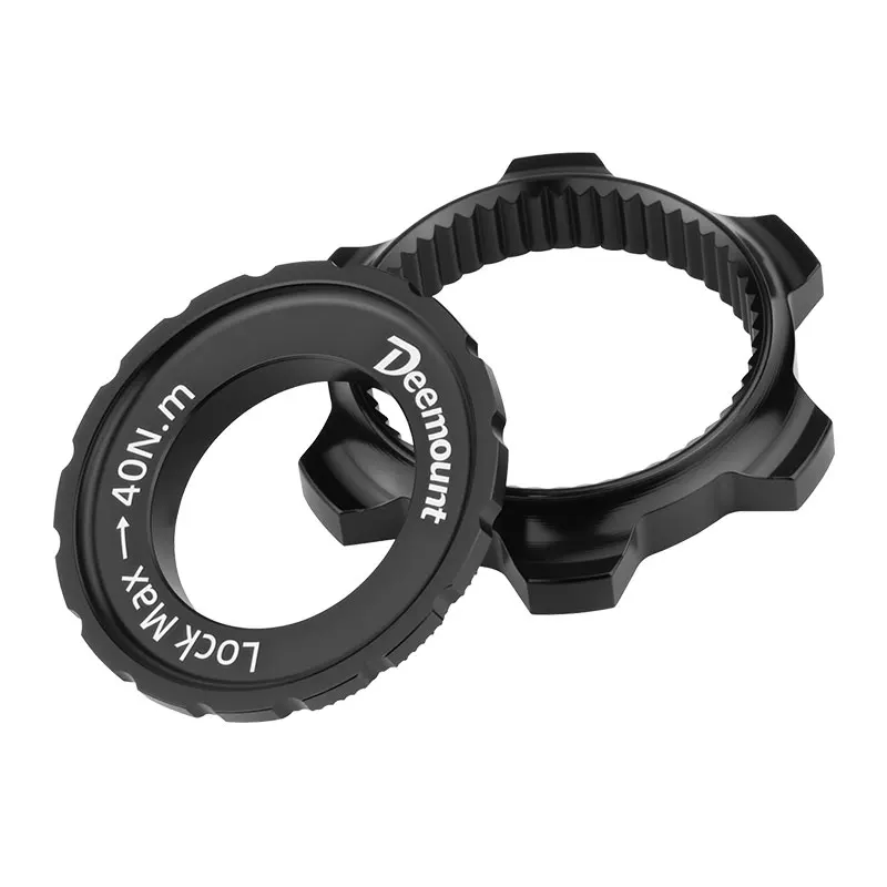 AliExpress DEEMOUNT Deemount Bicycle Centerlock To 6-Hole Adapter Hub Center Lock Conversion 6 Bolt Rotor Adapter For MTB Road Bike Disc Brake DIY