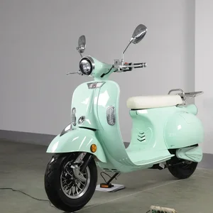2000W 60V EEC China Classic Vintage Vintage Electric Scooter Vespa Italien Stil und Motorrad 12 Hauptverkaufsmota Electric Scooter - №12