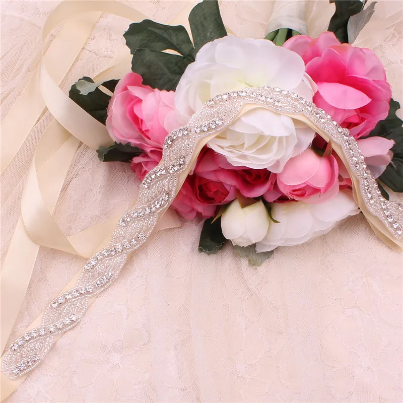 Ladies' Belt, Crystal Belt, Wedding Dress Accessories, Diamond Bridal Belt, Wedding Supplies