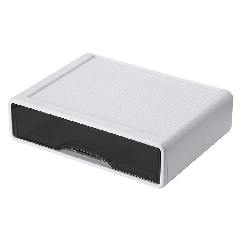 Desktop Storage Box, A4 Gabinete, gaveta grande, cosméticos, dormitório, papelaria, acabamento de armazenamento, Desk Rack, Desktop Organizer