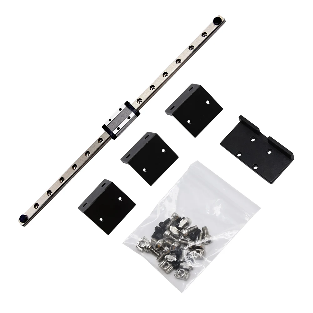 

Ender 3/V2/Pro X Axis Upgrade Kit MGN9H 315mm Length Linear Rail Kit Mod Bracket for Ender 3/Ender 3 V2/Ender 3 Pro 3D Printer