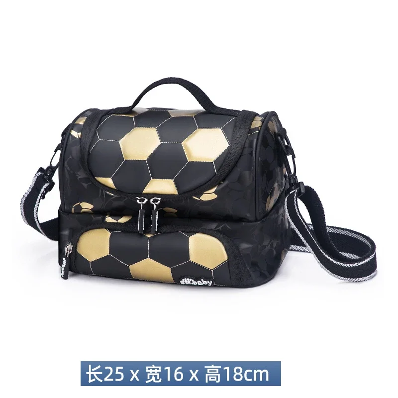 Sac d\'école Orth4WD pour garçons, sac à dos de football de dessin animé pour enfants, cartable pour enfants, haute capacité, étanche, mignon,