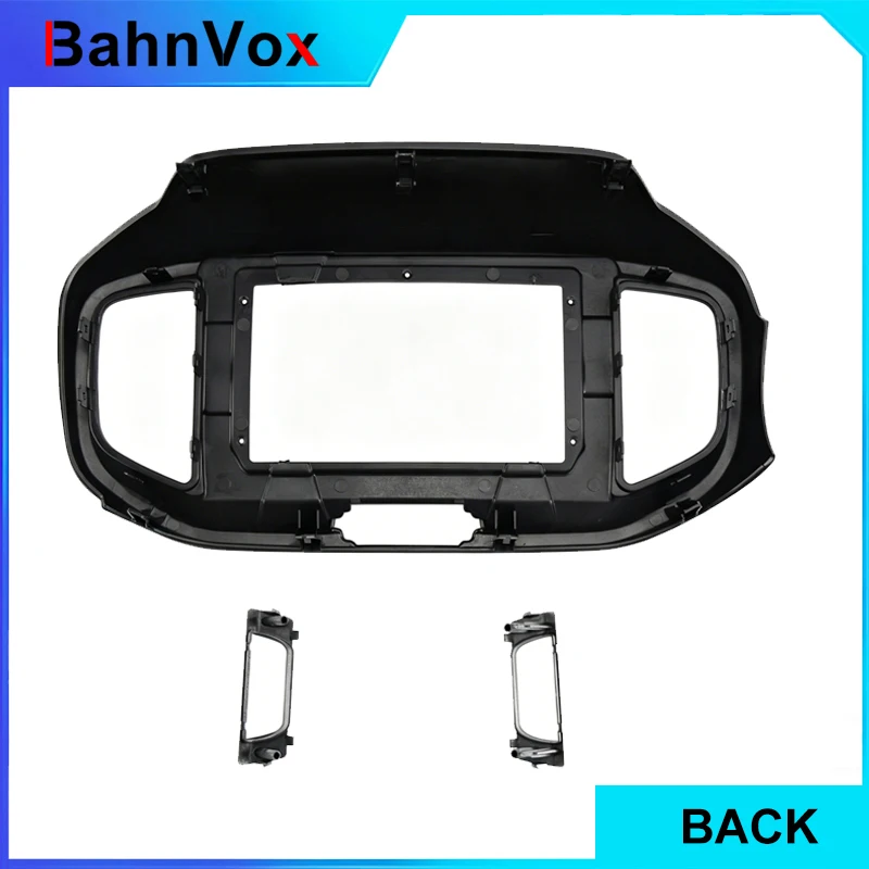 10 inch Android Car Radio frame for Kia Kx1 2018 2din Stereo GPS Fascia bezel Panel Adapter wire harness
