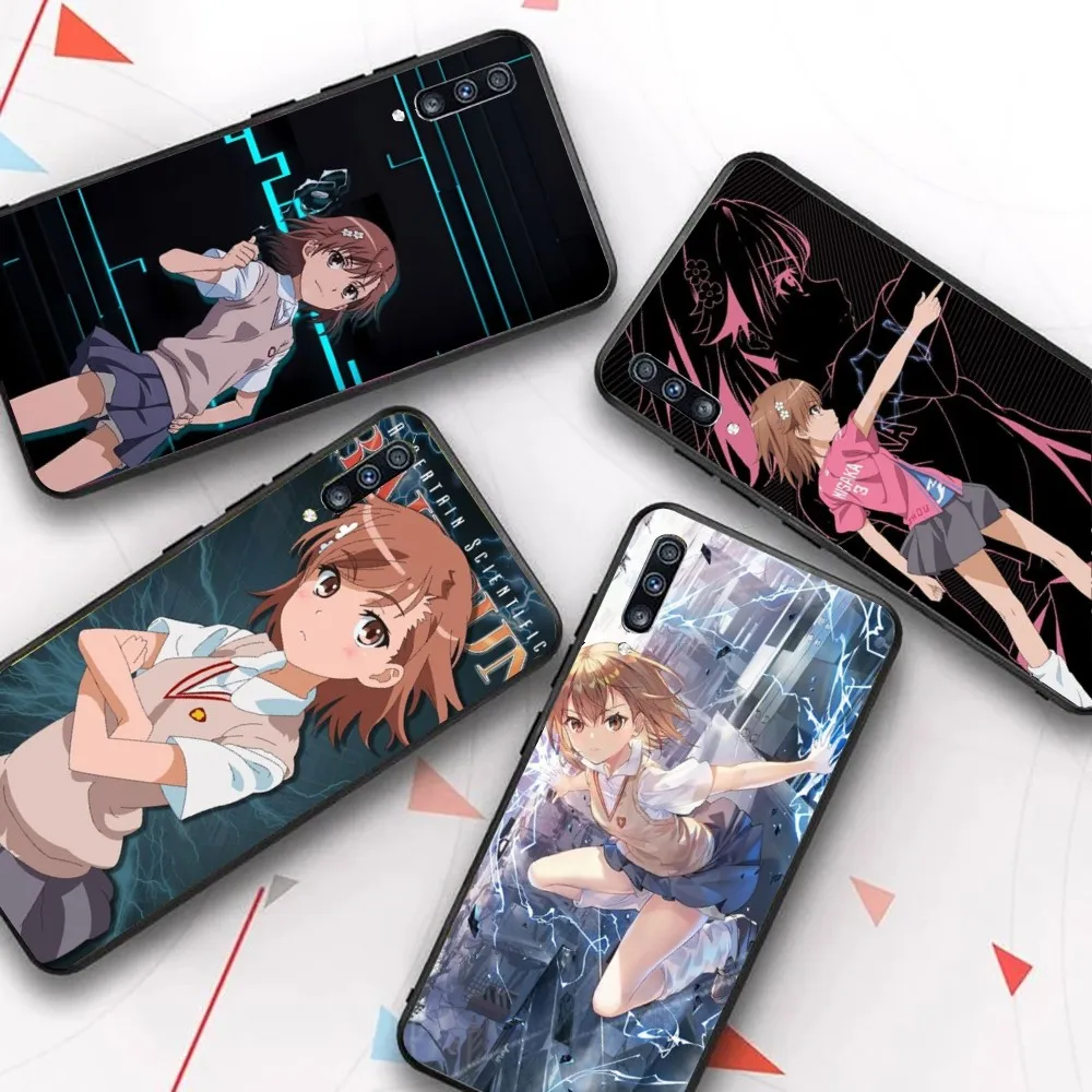 Anime A Certain Scientific Railgun Phone Case For Samsung S 20 21 22 23 Plus Ultra For Redmi Note 8 9 10 11 For Huawei Y 5 6 9