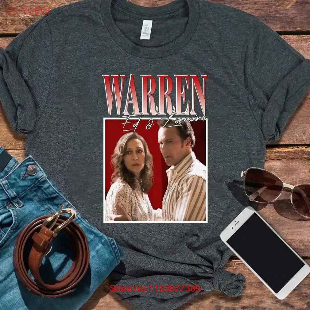Ed &Amp; Lorraine Warren Classic T-Shirt long or short sleeves