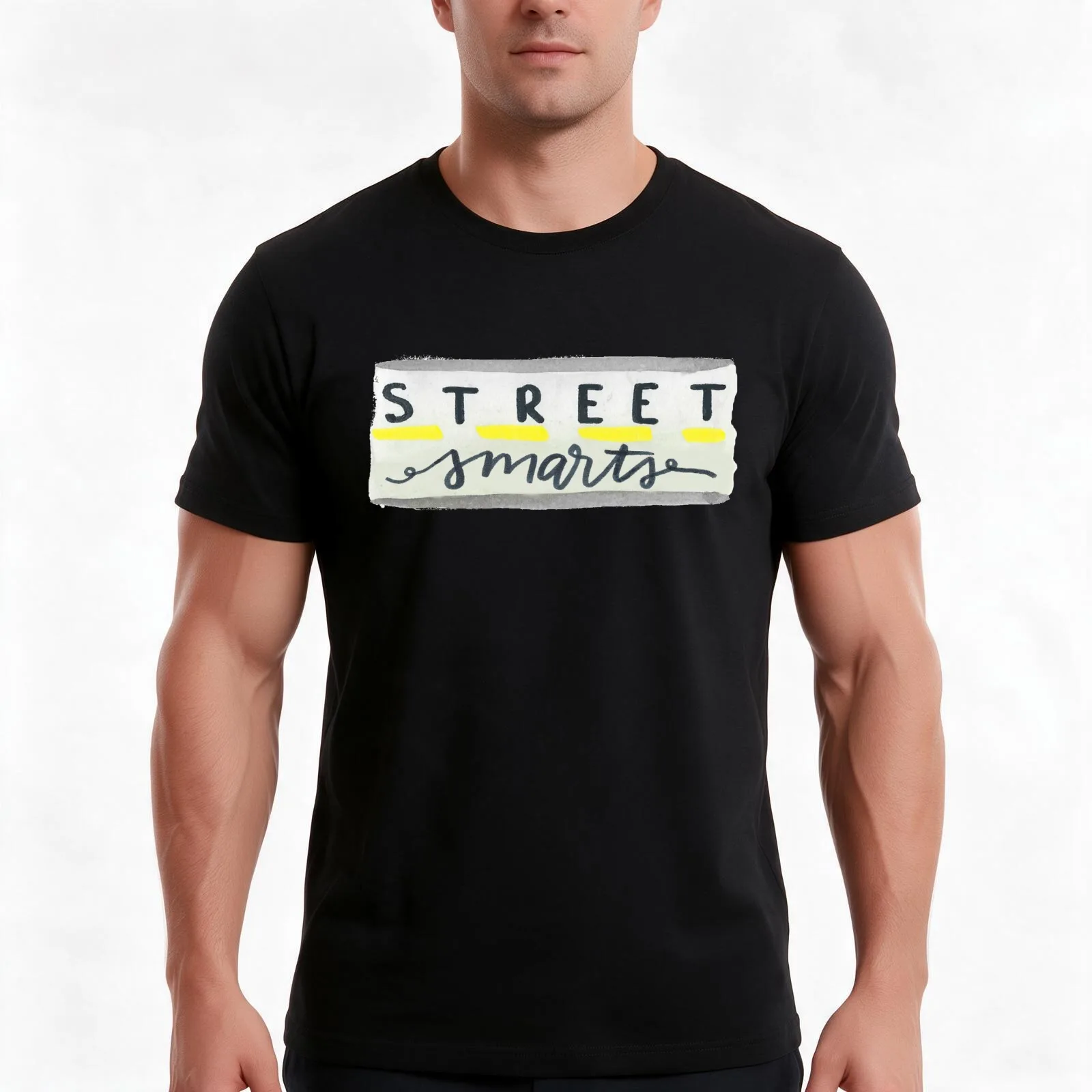 Street Smarts - John Mulaney T-Shirt, Summer Casual Cotton Tee, Oversized Streetwear Tops, Vintage Graphic Print, 100% Cotton