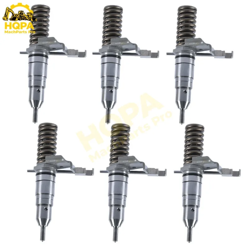 

127-8213 1278213 6 шт. топливная форсунка для двигателя Caterpillar CAT 3116 127 8213 1278213 новые детали экскаватора