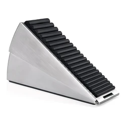 Heavy Duty Door Stop Wedge Tall Door Stoppers For Bottom Of Door, Adjustable Spring Loaded Door Stop Suits