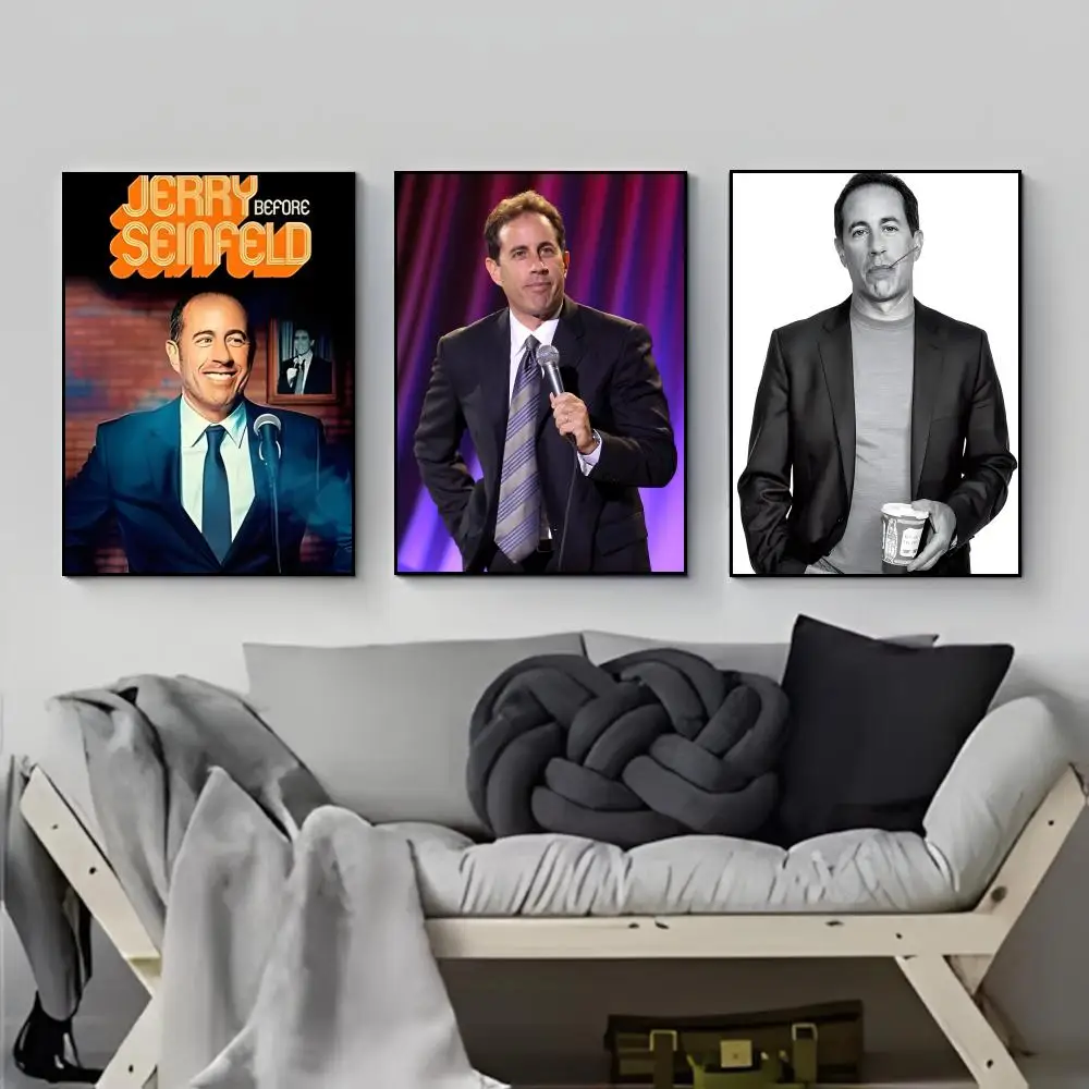 TVSeries Comedy J-Jerry Seinfeld Poster Poster HD  Waterproof Wall Sticker Bar Living Room Decor Gift