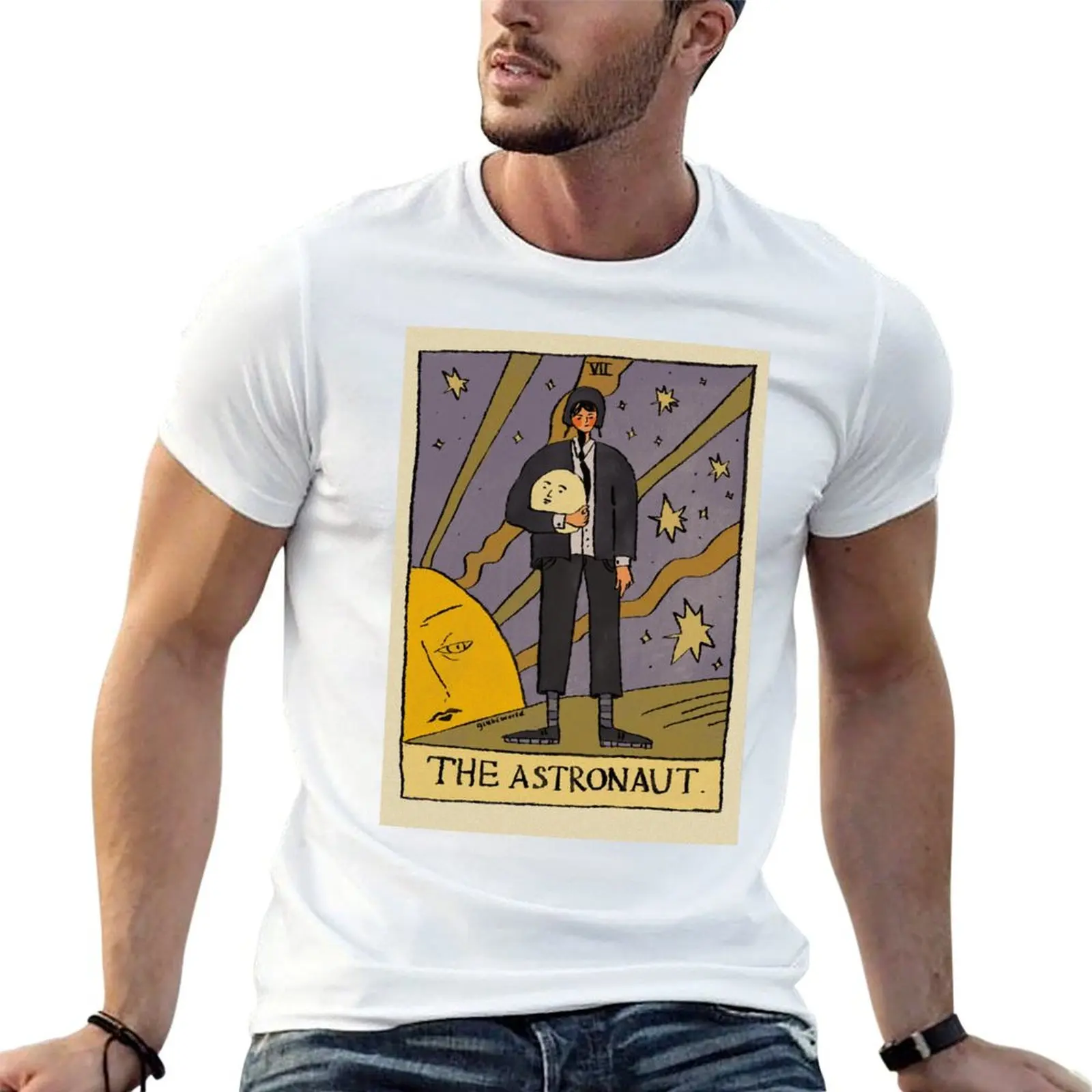 

The Astronaut T-Shirt t shirt custom print t shirts for man pack cotton t shirt man cotton T-shirt