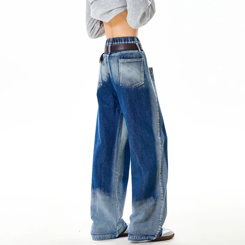 

Женские черные готические мешковатые джинсы Y2k Harajuku, винтажные джинсовые брюки-бойфренды, японский стиль 2000-х годов, большие джинсы в стиле эмо, брюки 2025