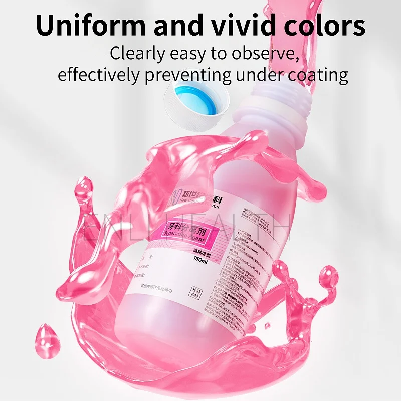 150ml/bottle Dental Plaster Separation Agent Denture Material Gypsum Alginate Separation Agent Dental Lab Material