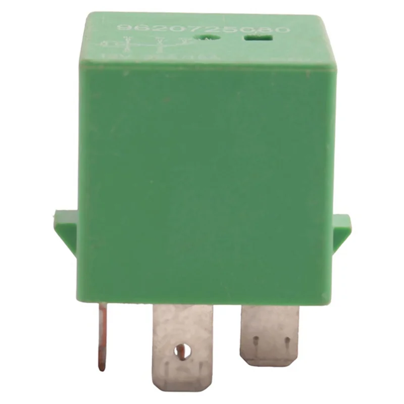 

12V 35A 5 Pins Cooling Radiator Fan Relay Green 6547TX For 206 207 306 307 406 407 807