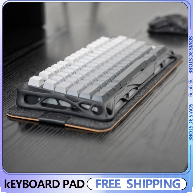 

FUDOMAD Gaming Mouse Pad Non-slip Wool Felt Mousepad Office Desk Mat Protector Table Laptop Cushion Keyboard Mat Premium Gift