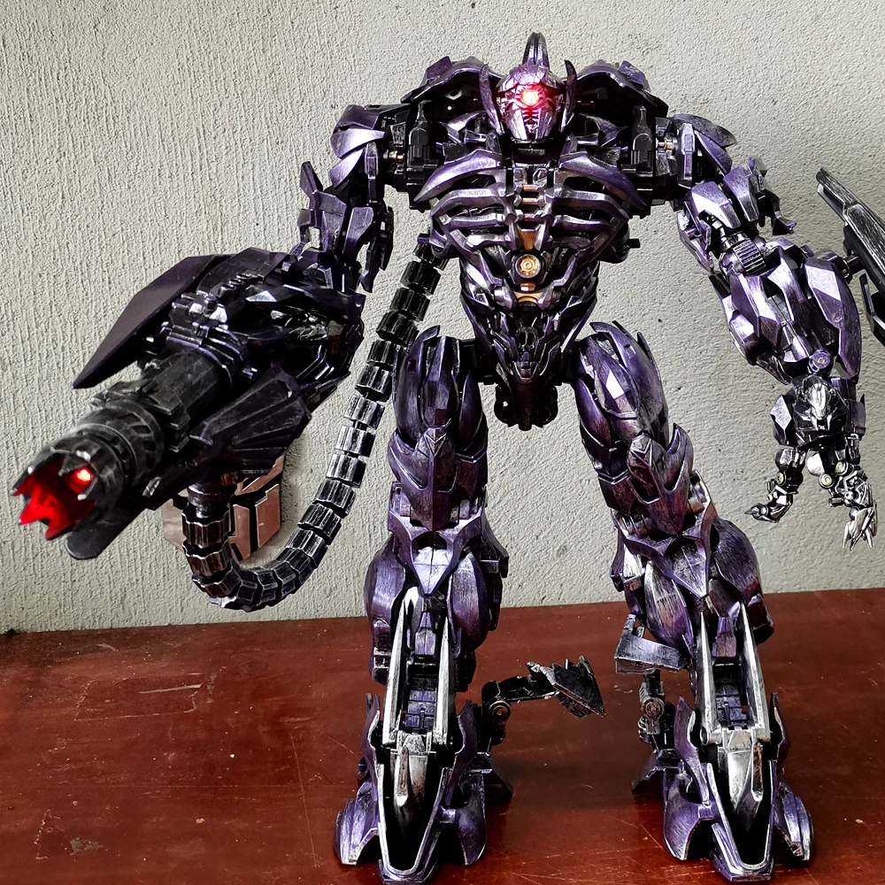 

AOYI Zeus Magic ZS01 Transformation Shockwave ZS-01 Universe Guardian Alloy Oversize 35CM Leader Action Figure Robot Toys Gift