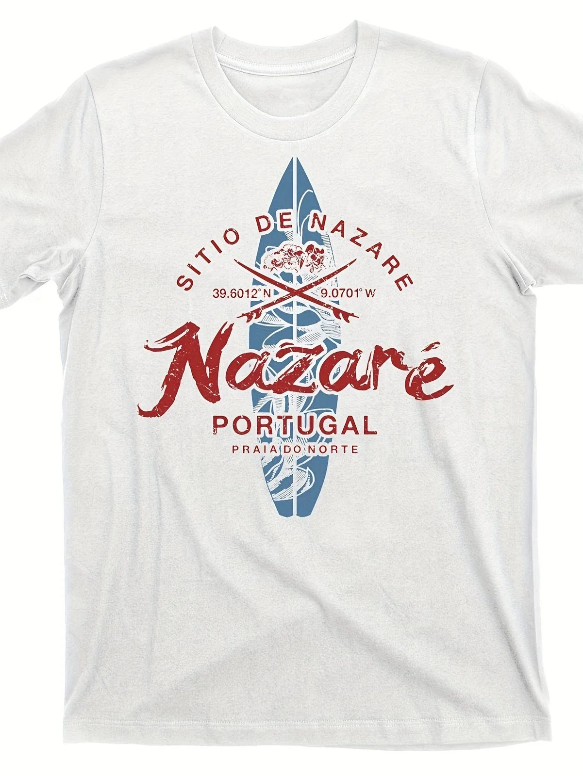 Lisbon Portugal Retro Surf T-Shirt