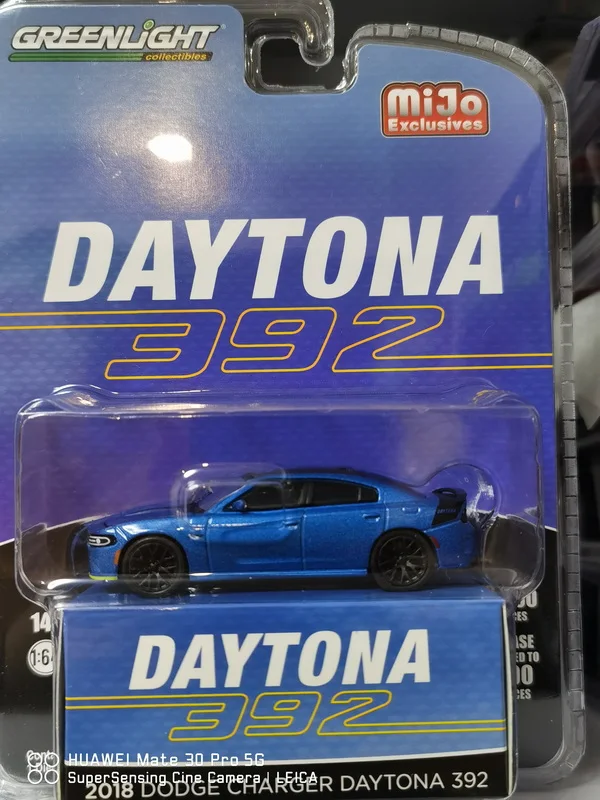 

GREENLIGHT MiJo 1:64 2018 Dodge Charger Daytona 392 коллекция литых под давлением моделей автомобилей, украшения