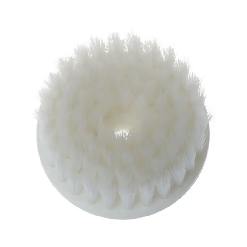 White Soft Dril Brush for Head 60mm Household Floor Home Bathroom Floor Mat Clea