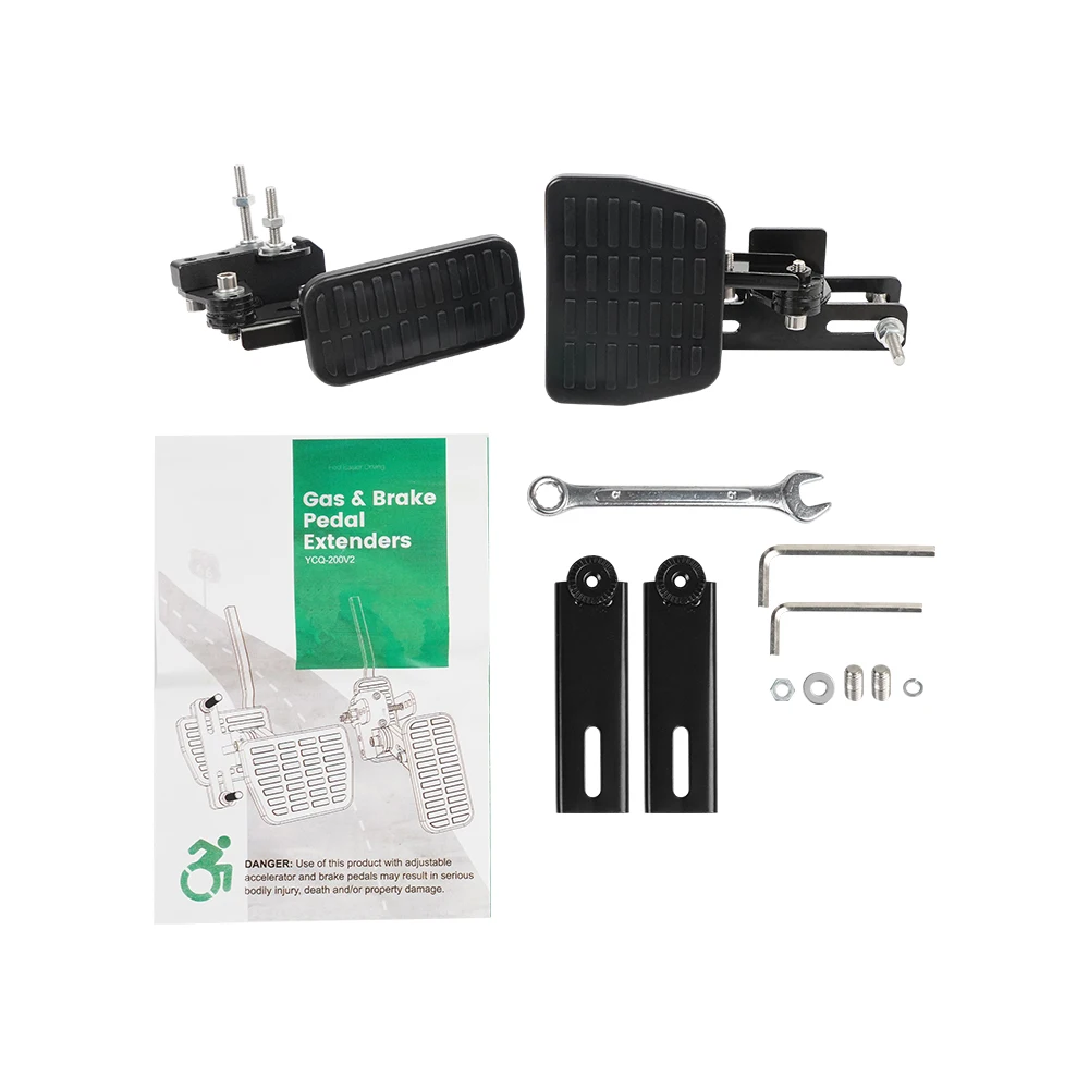 تمديدات دواسة الغاز والفرامل قابل للتعديل طول زاوية السيارات المركبات الفرامل ودواسات الوقود ل Go Kart لمعظم دواسات المركبات
