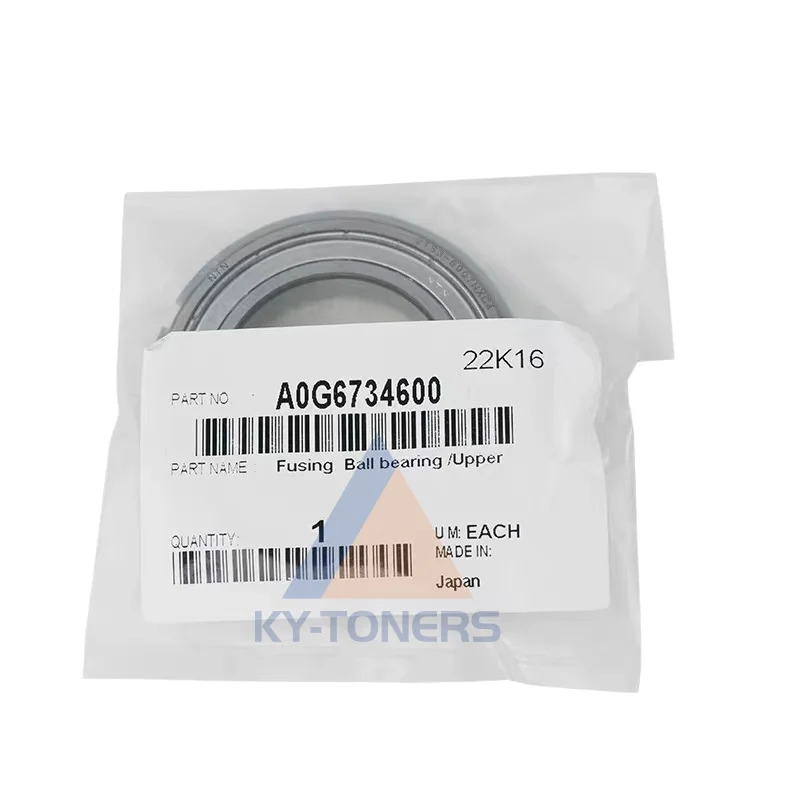 Original A0G6734600 Fuser Upper Roller Ball Bearing for Konica Minolta bizhub PRO 1200 1051 1200P PRESS 1250 Fixing Roller Beari