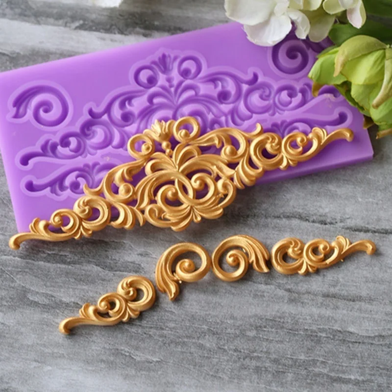 Kitchen Accessories Curtain Pendant Cooking Tools Cake Decoration Of Pastry Silicone Mold Baking Fondant Sugar Craft