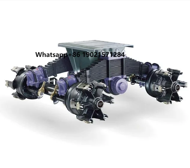 

Single Point Bogie Suspension for Semitrailer 16T 28T 36T Trailer Parts