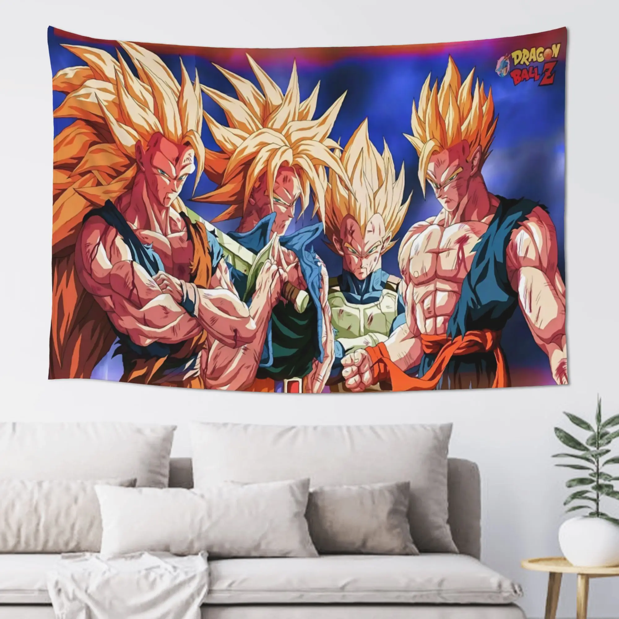 Cutecore Dragon Balls Tapestry Bedroom Decoration  Wall Hanging Blanket Tapestry Cool Stuff For Room