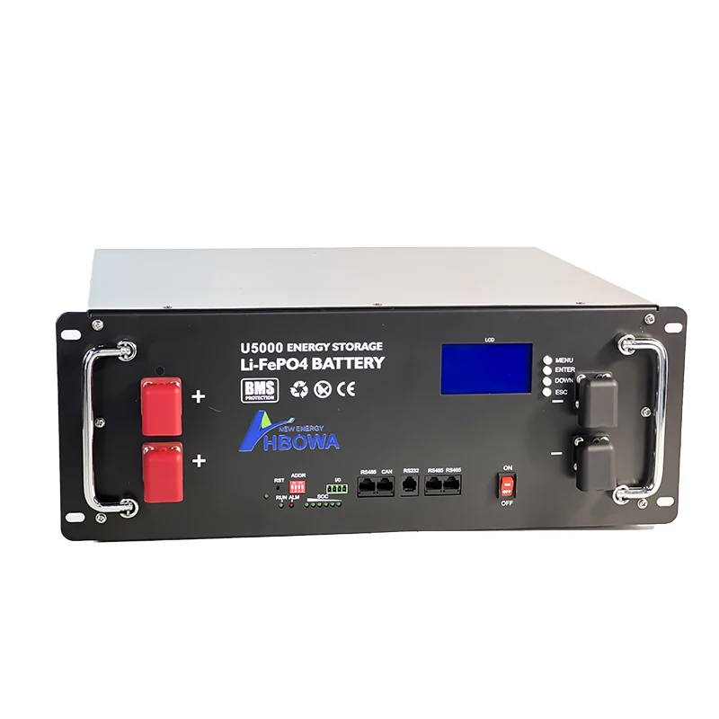 10kw Rack Mount Lithium Battery 48V 100ah 200ah 300ah LiFePO4 Battery