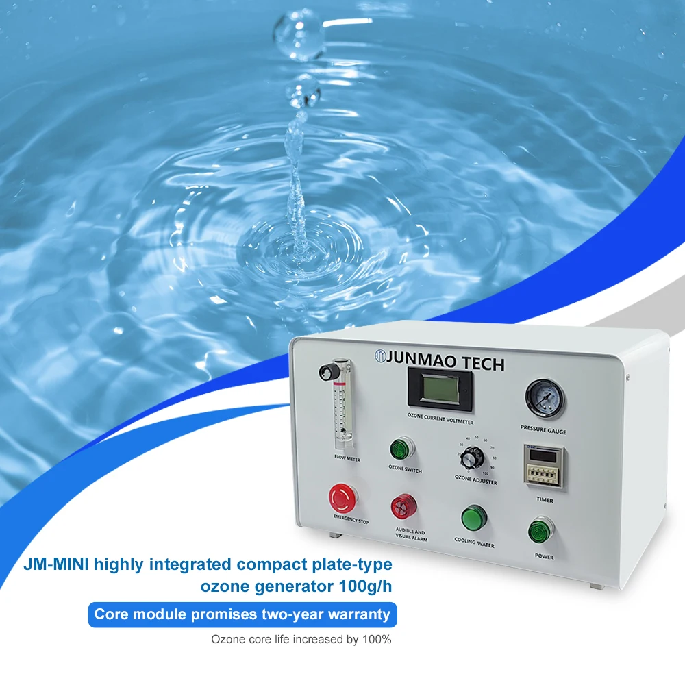 25G Water Cooled Integrated Ceramic Panel Ozone Generator for Water Treatment Purifying Sewage Pool Water