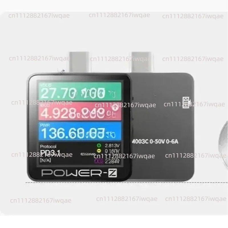 Latest  Charger LAB POWER-Z USB PD3.1 protocol 48V range dual Type-C tester KM003C