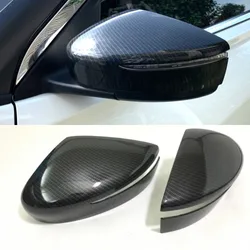 For Nissan Sunny Lannia Leaf ZE1 Kicks 2018 -2022 Exterior Accessories Rearview Mirror Caps Protective Cover Trim