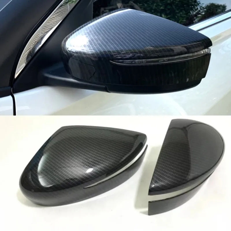 For Nissan Sunny Lannia Leaf ZE1 Kicks 2018 -2022 Exterior Accessories Rearview Mirror Caps Protective Cover Trim