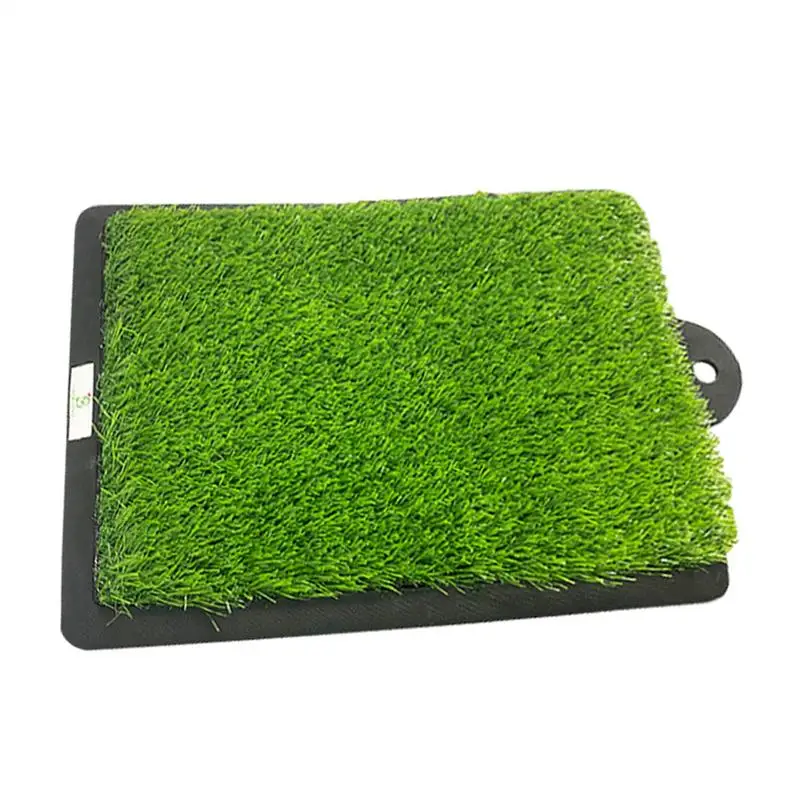 

Golf Training Mat Golf Training Hitting Turf Mat With No-Slip Rubber Base 18.8 X 11.8 Inch Striking Pad For Indoor Outdoor Home