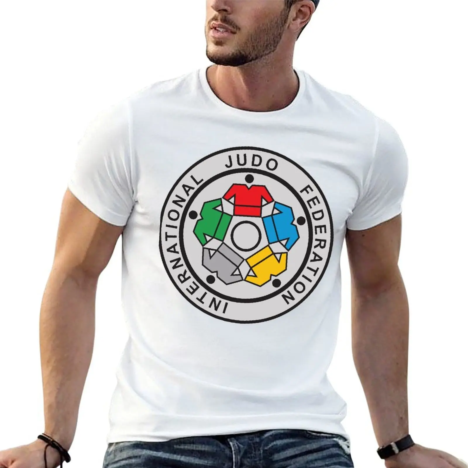International Judo Federation T-Shirt funny t shirts cotton t shirt man cotton man t shirt summer T-shirt