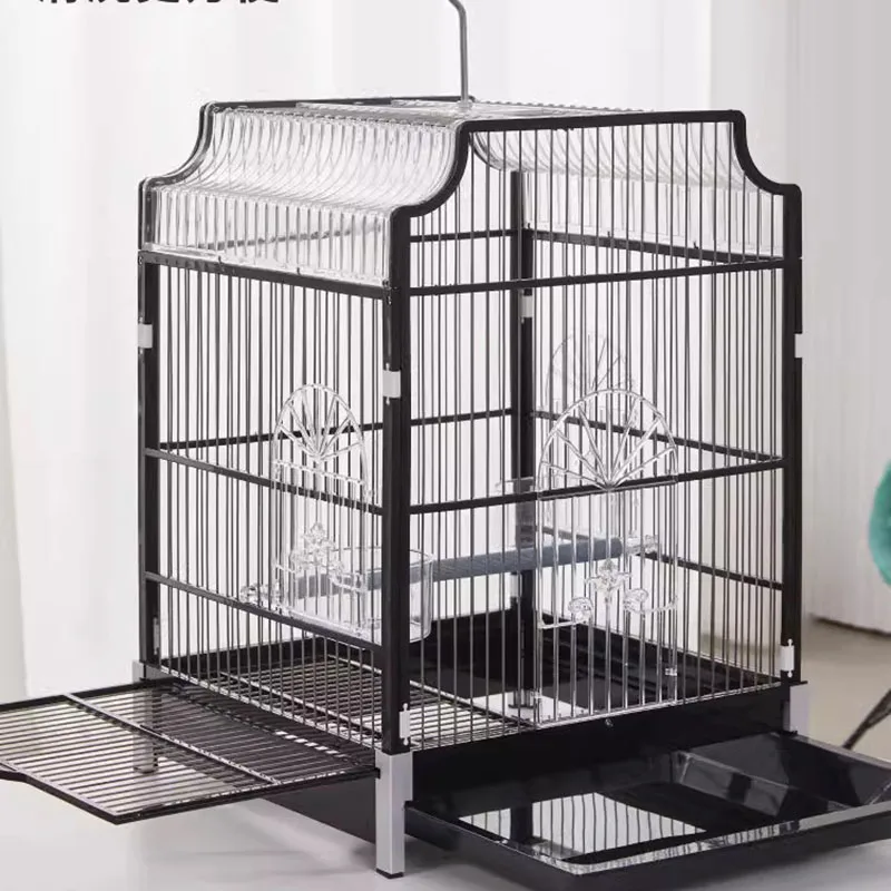 Aviary Small Bird Cages Nest Feeder Hanging Protective Nest Pigeons Bird Cage Shelter Jaula Accesorios Decorative Home Cages