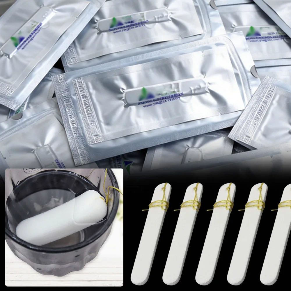 5-100pcs Nasal Dressing Sterile Hemostatic PVA Sponge Nose Bleeding Nasal Packing Haemostasis Plug For Nose Medical Accessories