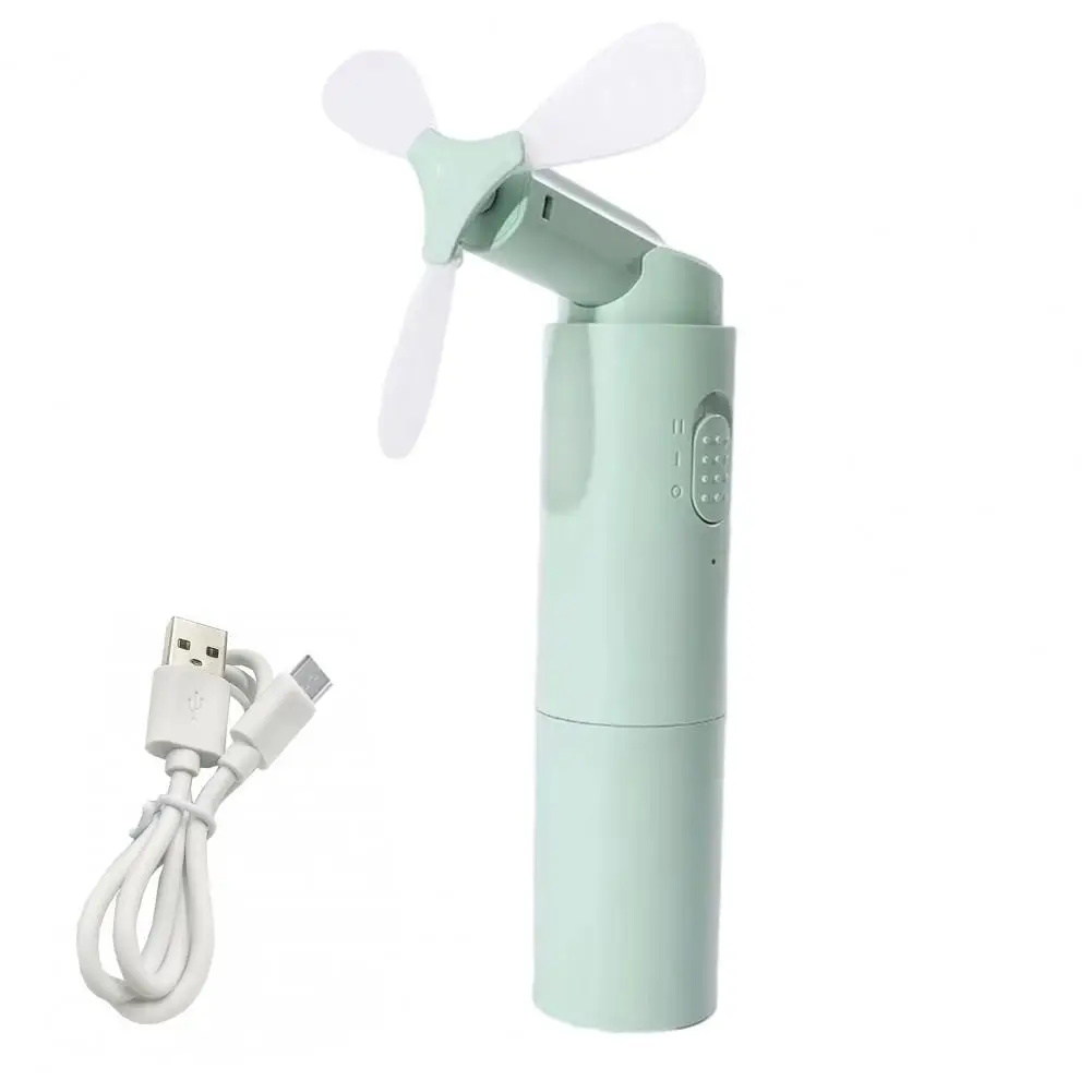 Handheld Mini Fan with 2 Speed Settings Lanyard Design Portable Rechargeable Pocket Fan Personal Air Conditioner