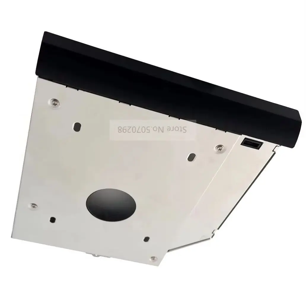 with Bezel Cover Tail Hook 2nd Secondary 2.5 Hard Drive HDD SSD Optical bay Caddy Bracket Adapter for Acer Aspire E5-572G E5-572