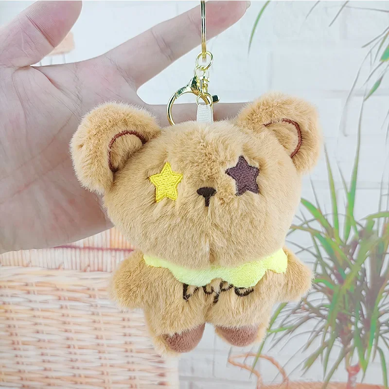 Ours en peluche pour sac à dos, animaux en peluche, pendentif beurre, cadeau cool pour un ami, mode