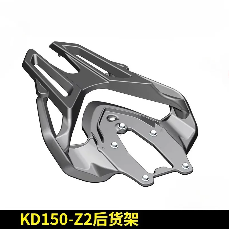 

It Is Suitable for Qidian Motorcycle Accessories KD150-Z2 Rear Rack Tailbox Rack Rear Armrest Horn Tail Rack Rear Wing Parts