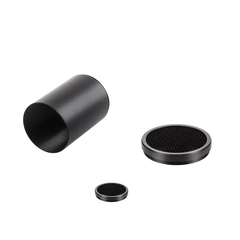 Capuchons de protection pare-soleil pour lunette de visée 44MM / 50MM / 56MM, accessoires de chasse en maille nid d'abeille Killflash pour objectif de lunette de visée