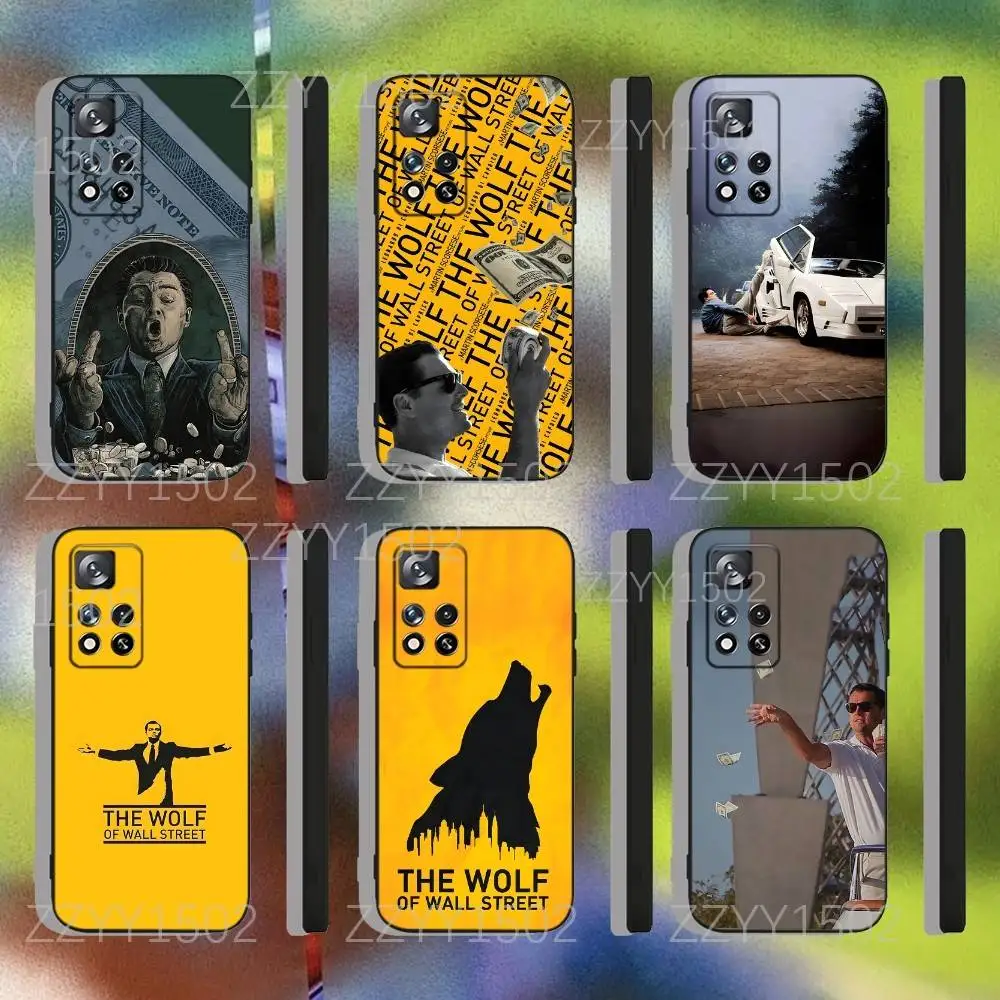 

W-WolfS Of Wall Street Phone Case For Samsung S25,S24,Ultra,S20,S30,Plus,S22,S23,Ultra,Plus,5G Black Silicone Soft