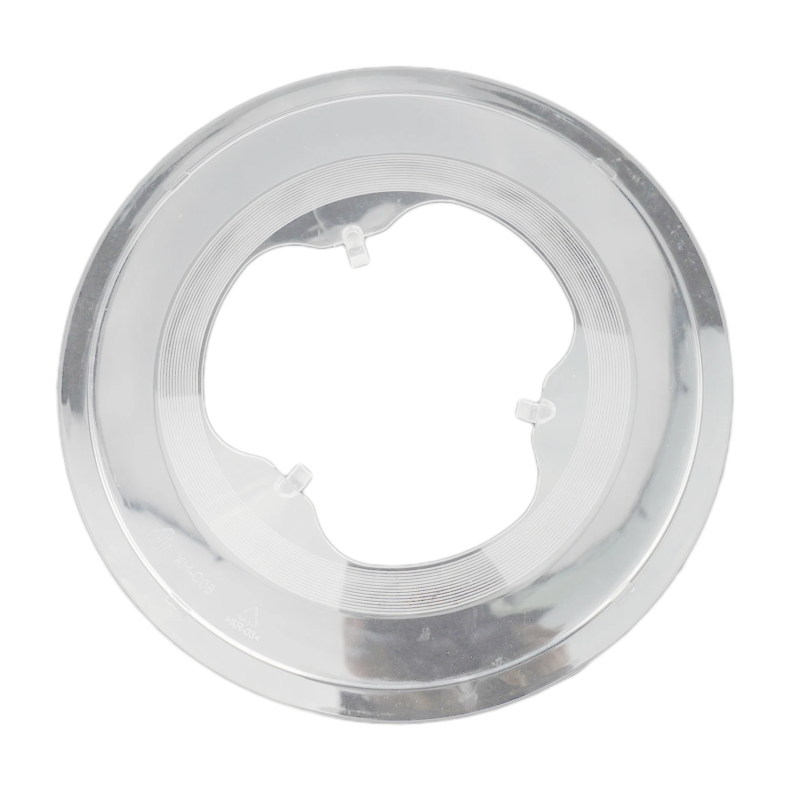 PE Plastic Bicycle Spoke Protector Cover for Cassette Flywheel Hubs with 155mm Outer Diameter and Dual Flange Size Compatibility