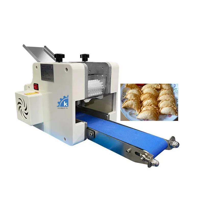 Grain product automatic papad momo empanada roti chapati tortilla samosa dumpling maker skin wrapper making machine