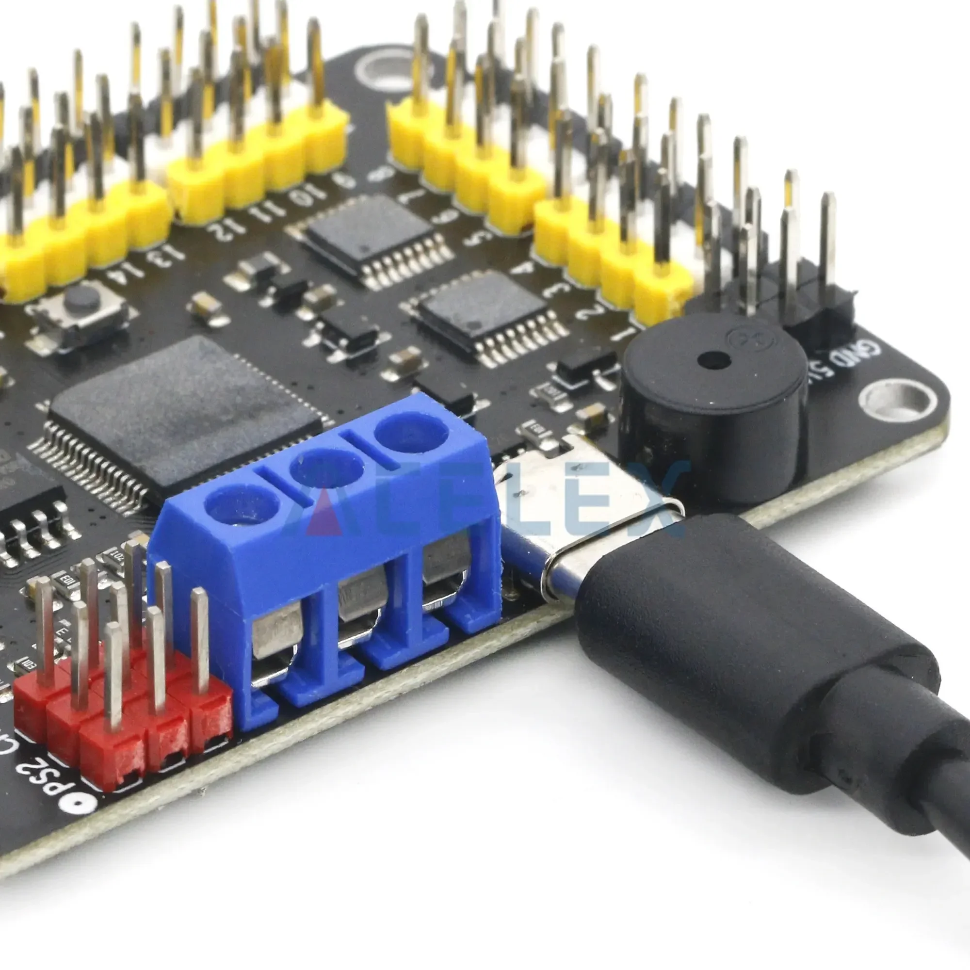 New Version 32 Channel Robot Servo Control Board Servo Motor Controller PS-2 Wireless Control USB/UART Connection Mode