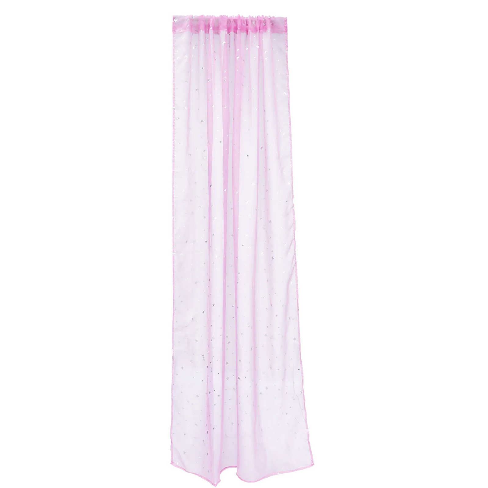 

Window Star Decorated Curtain Panel Semi Sheer Drapes Light Filtering for Bedroom Living Room Dining Room Sheer Curtain