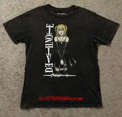 Vintage Style Death Note Misa Amane T Shirt Size XL Anime Tie Dye long or short sleeves