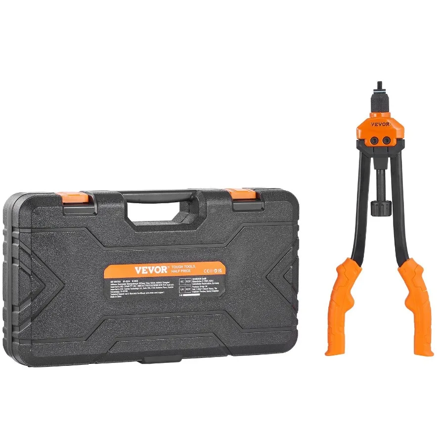 

16 Rivet Nut Tool LaborSaving Rivnut Tool Kit with 13PCS Metric SAE Mandrels 186PCS Rivet Nuts M3 M4 M5 M6 M8 M10 M12 1 420 5
